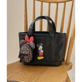 MICKEY別注 レザーライクミニトート （BLACK）