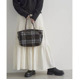 ■coenロゴ JQボアトートM （DK.BROWN）