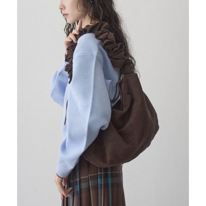 ギャザーハンドルショルダーBAG26FW （DK.BROWN）｜詳細画像
