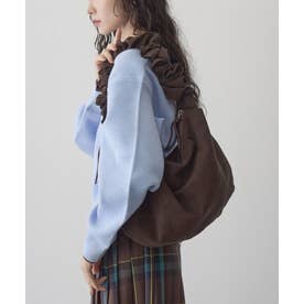 ギャザーハンドルショルダーBAG26FW （DK.BROWN）