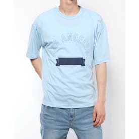 WプリントカレッジTシャツ （LT.BLUE）