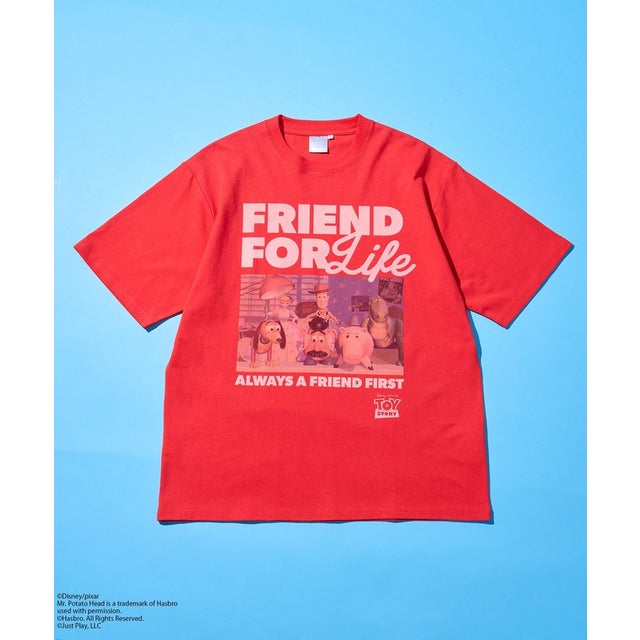 TOYSTORY（トイストーリー）デザインプリントTシャツ （RED）