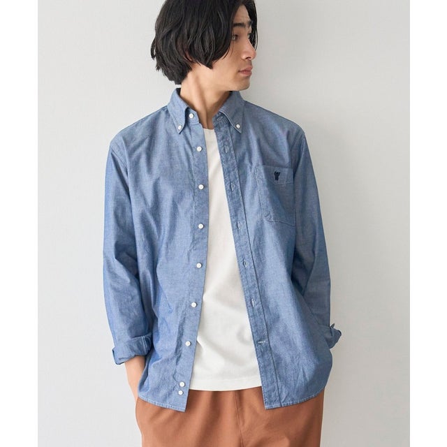 シャンブレーシャツ （COBALT）