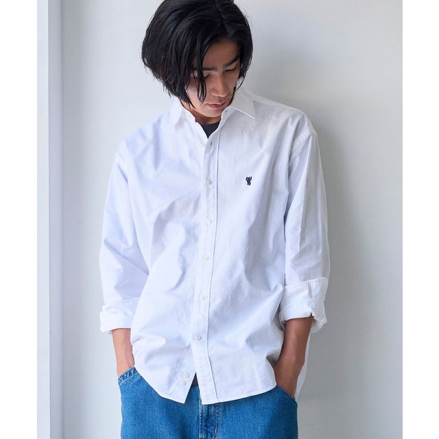 ハイカウントOXシャツシリーズワイド （WHITE）