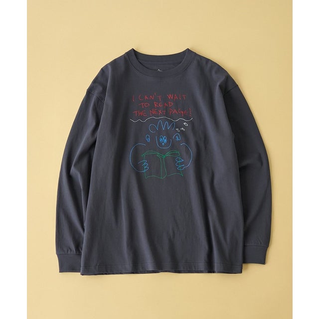 ogawa natsumi 長袖Tシャツ （BLACK）