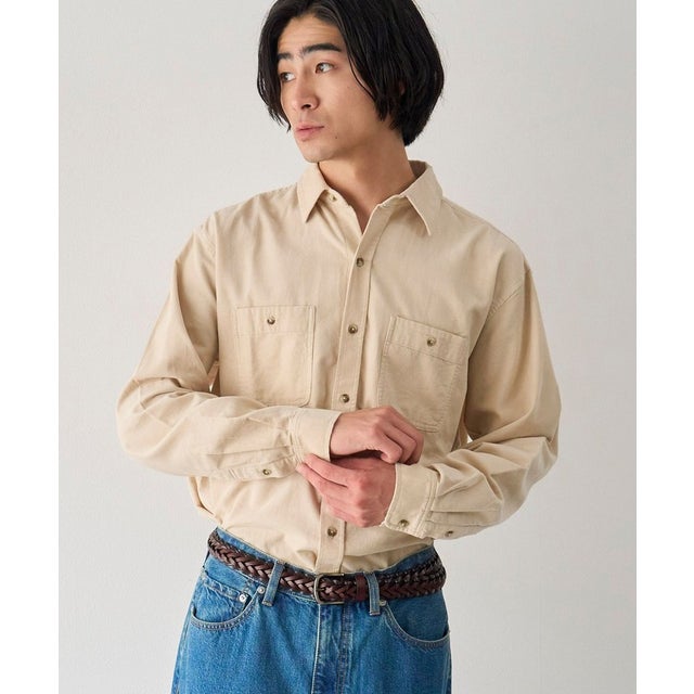21Wコーデュロイシャツ （NATURAL）