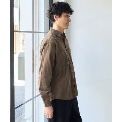 21Wコーデュロイシャツ （BEIGE）｜詳細画像