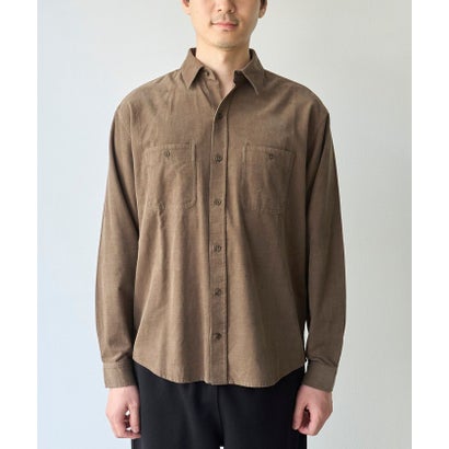 21Wコーデュロイシャツ （BEIGE）｜詳細画像