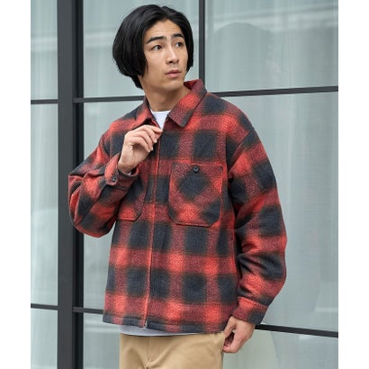 コーエン coen チェックウラキルトBL （RED）｜詳細画像