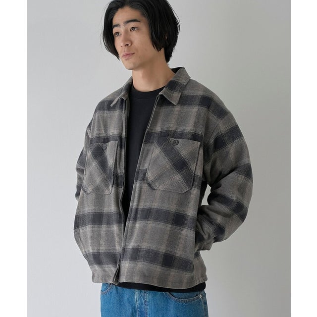 チェックウラキルトBL （BLACK）