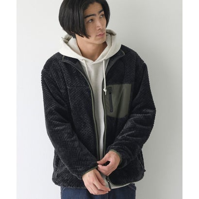 ダイヤモンドシャギーブルゾン （BLACK）｜詳細画像