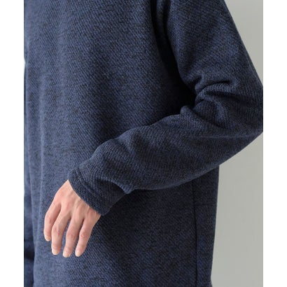 メランジフリースフェイクレイヤード （NAVY）｜詳細画像