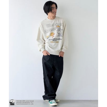 TOM&JERRYスウェット （WHITE）｜詳細画像