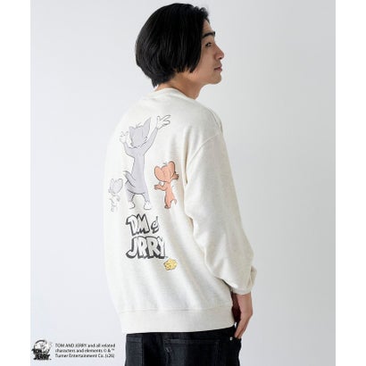TOM&JERRYスウェット （WHITE）｜詳細画像