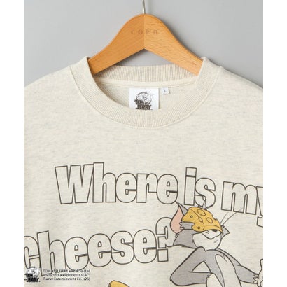TOM&JERRYスウェット （WHITE）｜詳細画像