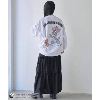 TOM&JERRYスウェット （WHITE）｜詳細画像