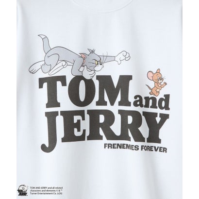 TOM&JERRYスウェット （WHITE）｜詳細画像