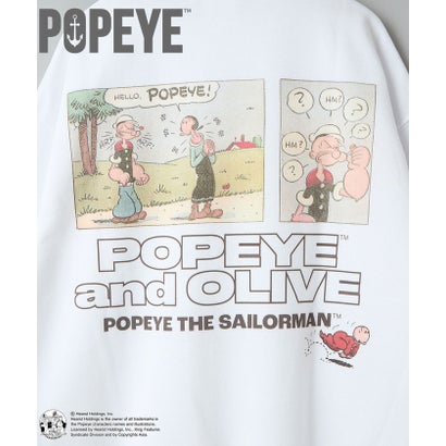 POPEYEスウェット （WHITE）｜詳細画像