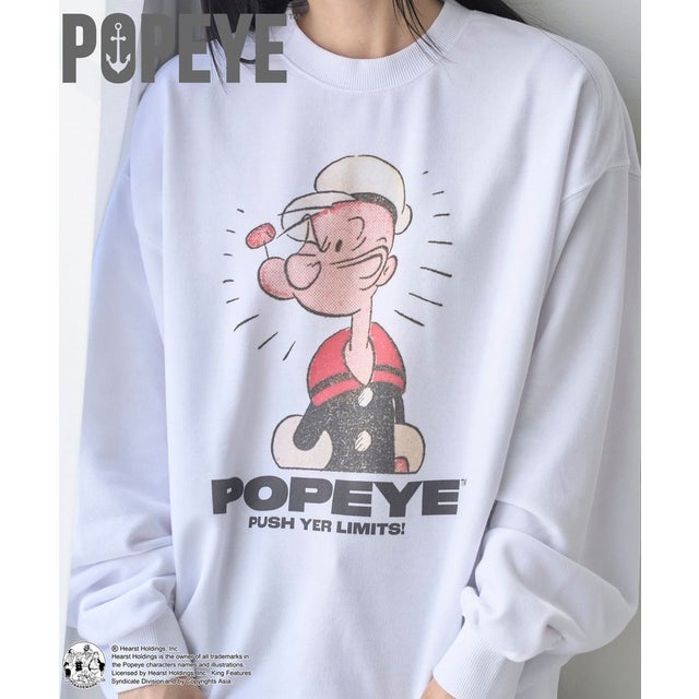 POPEYEスウェット （WHITE）