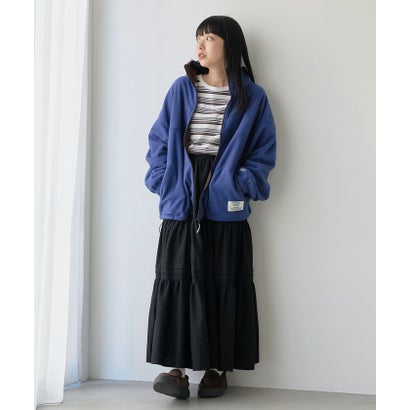 ◆【DISCUS】フリーススタンドZIP （BLACK）｜詳細画像