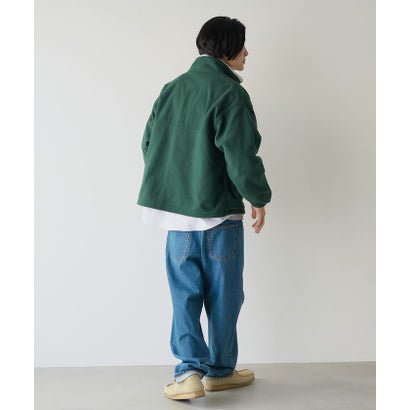 ◆【DISCUS】フリーススタンドZIP （OFF WHITE）｜詳細画像