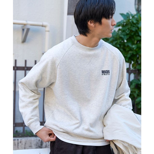DISCUS（ディスカス）別注裏ボアスウェットプルオーバー