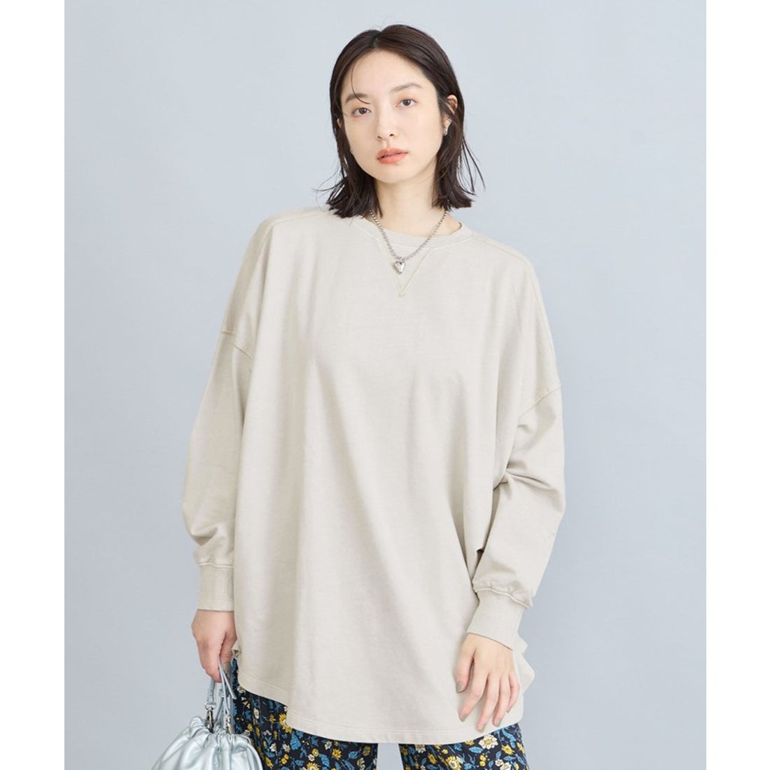 coen ピグメントミニ裏毛ビッグプルオーバー - ファッション通販 d fashion