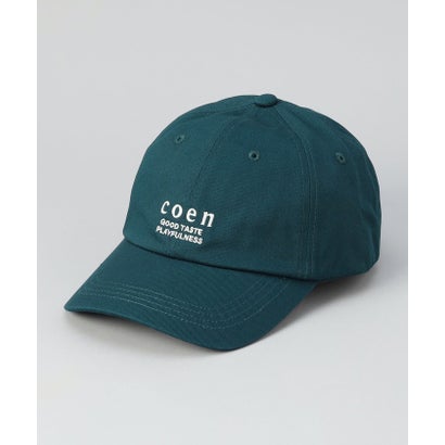 COEN（コーエン）ロゴ刺繍キャップ （NATURAL）｜詳細画像