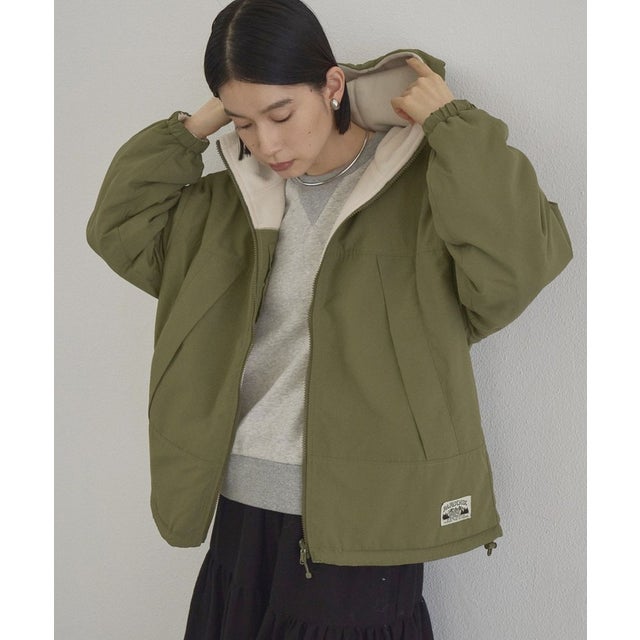 PARKNIK リバーシブルフーディ （OLIVE）