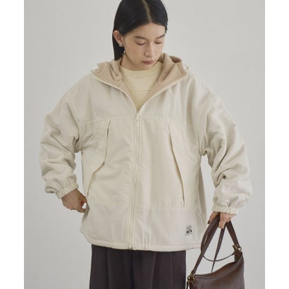 PARKNIK リバーシブルフーディ （OFF WHITE）｜詳細画像