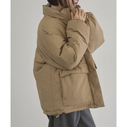 リバーシブルパフィボールブルゾン （OFF WHITE）｜詳細画像