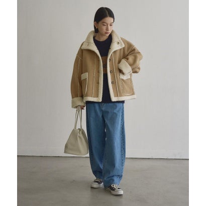 リバーシブルコーデュロイスタンドBZ （BEIGE）｜詳細画像