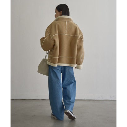 リバーシブルコーデュロイスタンドBZ （BEIGE）｜詳細画像
