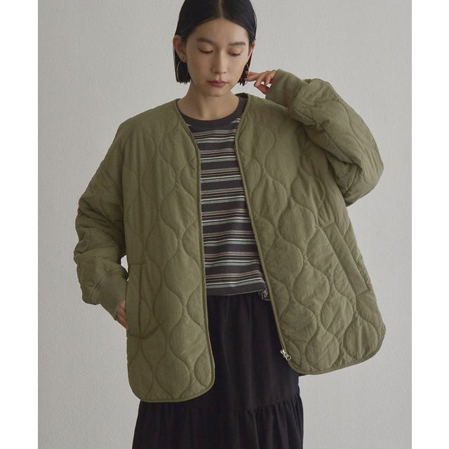 ■ハッスイキルトブルゾン （OLIVE）