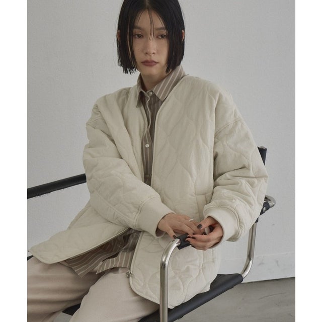 ■ハッスイキルトブルゾン （OFF WHITE）