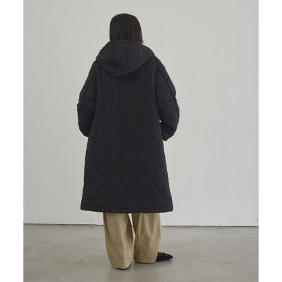 コーエン coen ハッスイキルトフーディロング （OFF WHITE）｜詳細画像