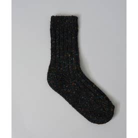 H-F.W CHAUVE メランジリブ （BLACK）