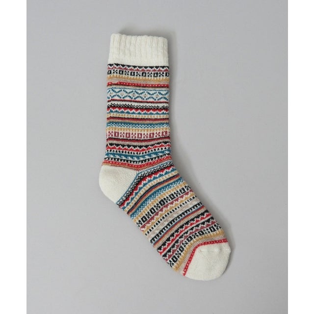 H-F.W FAIR ISLE ジャカード （OFF WHITE）
