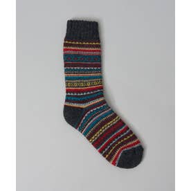 H-F.W FAIR ISLE ジャカード （DK.GRAY）