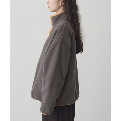 PARKNIK フリーススナップT （OFF WHITE）｜詳細画像