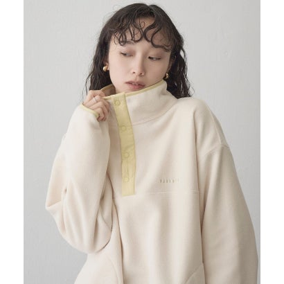 PARKNIK フリーススナップT （OFF WHITE）｜詳細画像