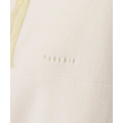PARKNIK フリーススナップT （OFF WHITE）｜詳細画像