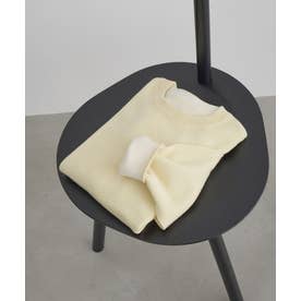リバーシブルスウェットライクニットプルオーバー （CREAM）