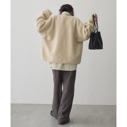 【KELTY】別注 ボアブルゾン （BEIGE）｜詳細画像
