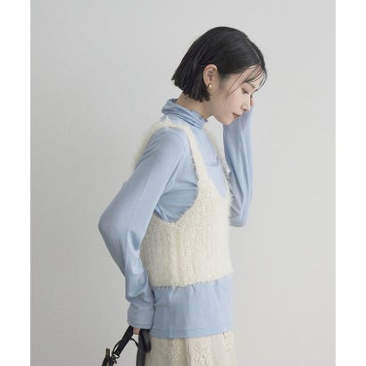 feel soft ウールブレンドタートル （OFF WHITE）｜詳細画像