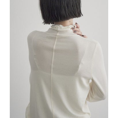 feel soft ウールブレンドタートル （OFF WHITE）｜詳細画像
