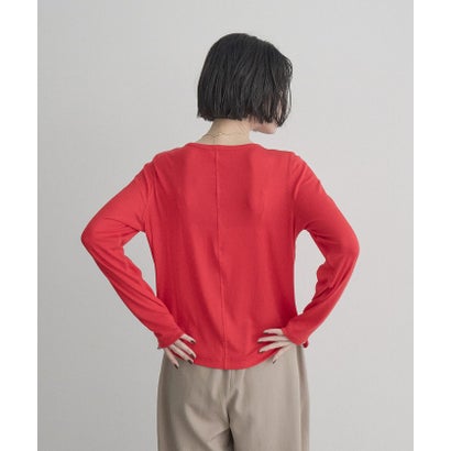 feel soft ウールブレンドヘンリー （RED）｜詳細画像