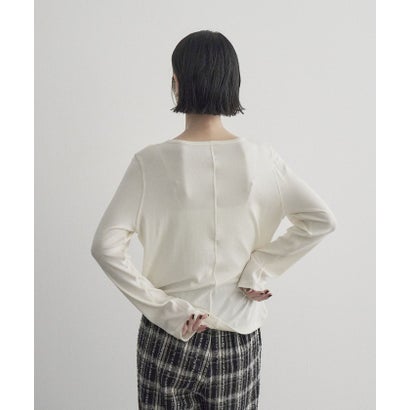 feel soft ウールブレンドヘンリー （OFF WHITE）｜詳細画像
