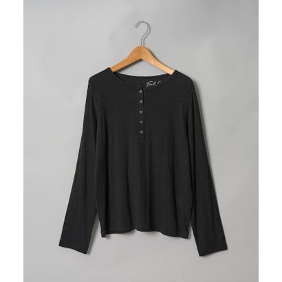feel soft ウールブレンドヘンリー （BLACK）｜詳細画像