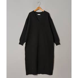 ケイリョウVネックニットOP （BLACK）